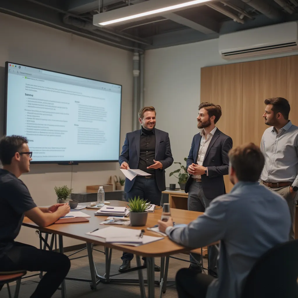 Zakladatelia InvestSlovakia počas prvého kurzu